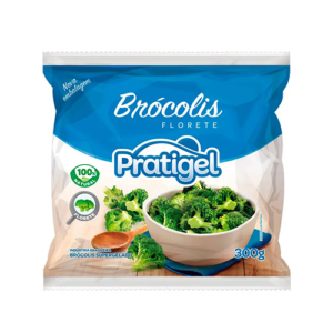 Brócolis em Pedaços Pratigel Congelado 300g