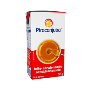 Leite Condensado Piracanjuba Semidesnatado Caixa 395g