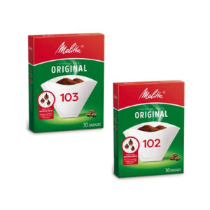 Filtro de Papel Melitta N° 102 ou N° 103 C/ 30 Un.