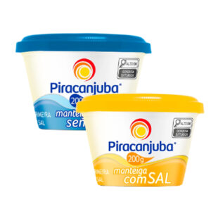 Manteiga Piracanjuba Pote 200g (Exc. Z/ Lactose)