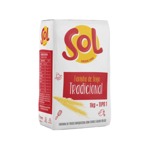 Farinha de Trigo Sol Tradicional 1kg