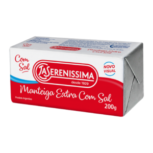 Manteiga La Serenissima Tablete 200g