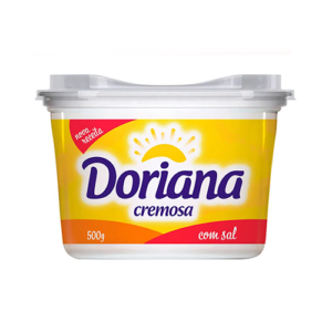 Margarina Cremosa Doriana 500g