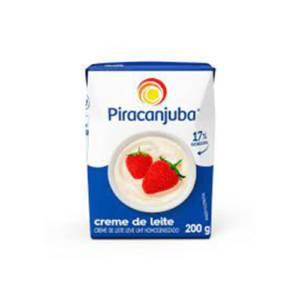 Creme de Leite Piracanjuba 17% Caixa 200g
