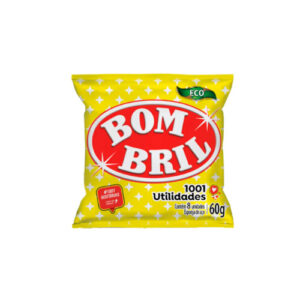 Lã de Aço Bombril 60g C/ 8 un.
