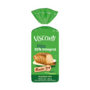 Pão de Forma Visconti Integral 400g