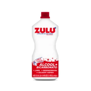 Álcool Zulu C/ Bicarbonato 1L