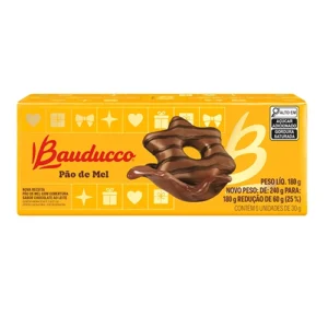 Pão de Mel Bauducco C/ Chocolate ao Leite 180g