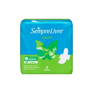 Absorvente Sempre Livre Especial Adapt C/ 8 un.
