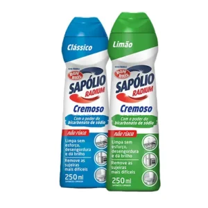 Sapólio Radium Cremoso Clássico ou Limão 250ml