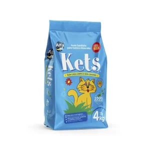 Areia Sanitária Kets 4kg