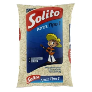 Arroz Branco Solito Tipo-1 C/ 1Kg