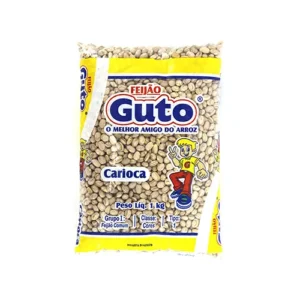Feijão Carioca Guto Tipo – 1 C/  1kg