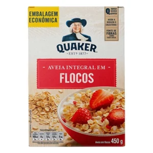 Aveia em Flocos Quaker Regular 450g