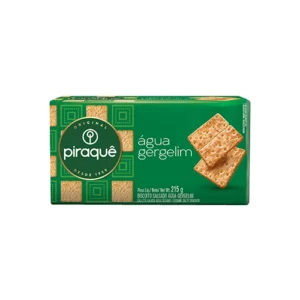 Biscoito Piraquê Água Gergelim 215g