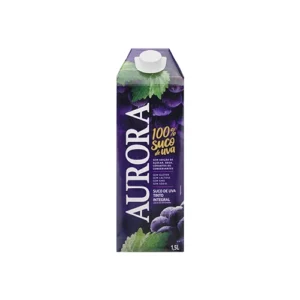 Suco de Uva Aurora Tinto Integral Caixa 1,5L