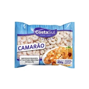 Camarão Descascado Costa Sul Congelado 400g