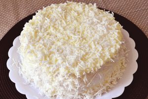 bolo-coco Bolo nuvem de coco